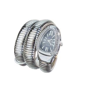 นาฬิการูปงู, นาฬิกาผู้หญิงสร้อยข้อมือเฉพาะ, สายรัดยางยืด, นาฬิกาควอทซ์สร้างสรรค์, แฟชั่นบุคลิกภาพ, นาฬิกาสร้อยข้อมืออเนกประสงค์, ใหม่ในปี 2025