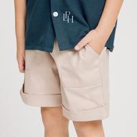 Gambar Little Palmerhaus - Celana Pendek Chinos Anak (Logan Short) - Khaki Brown 2.0, 1 Year dari Little Palmerhaus Kota Administrasi Jakarta Utara 4 Tokopedia