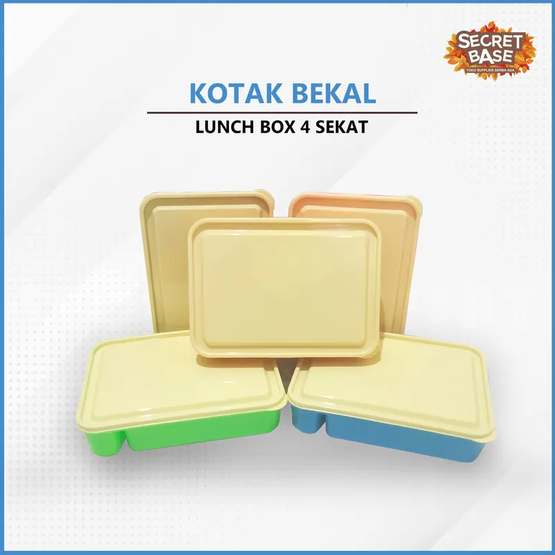 [COD] KOTAK BEKAL - Food Grade Tahan Panas / Lunch box Anti Tumpah Kitchenware 0