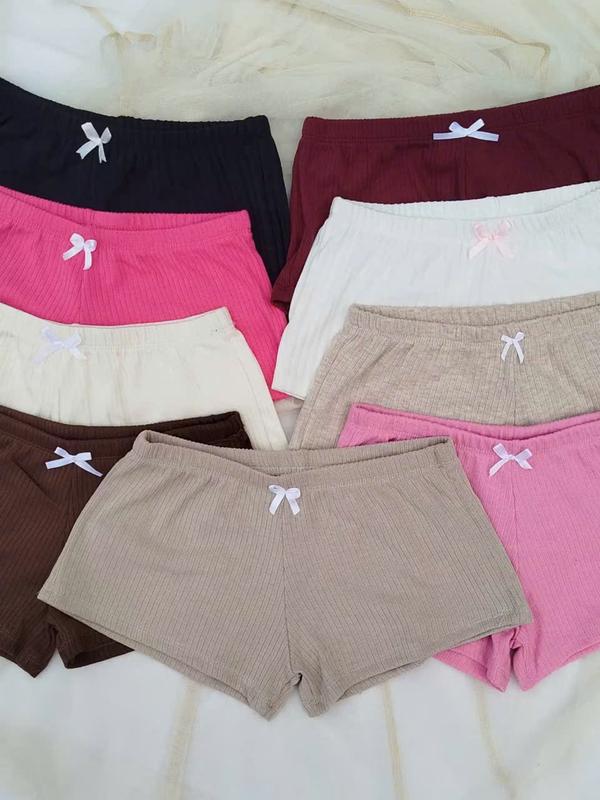 Quần ngủ tí hon nữ siêu ngắn đính nơ M105