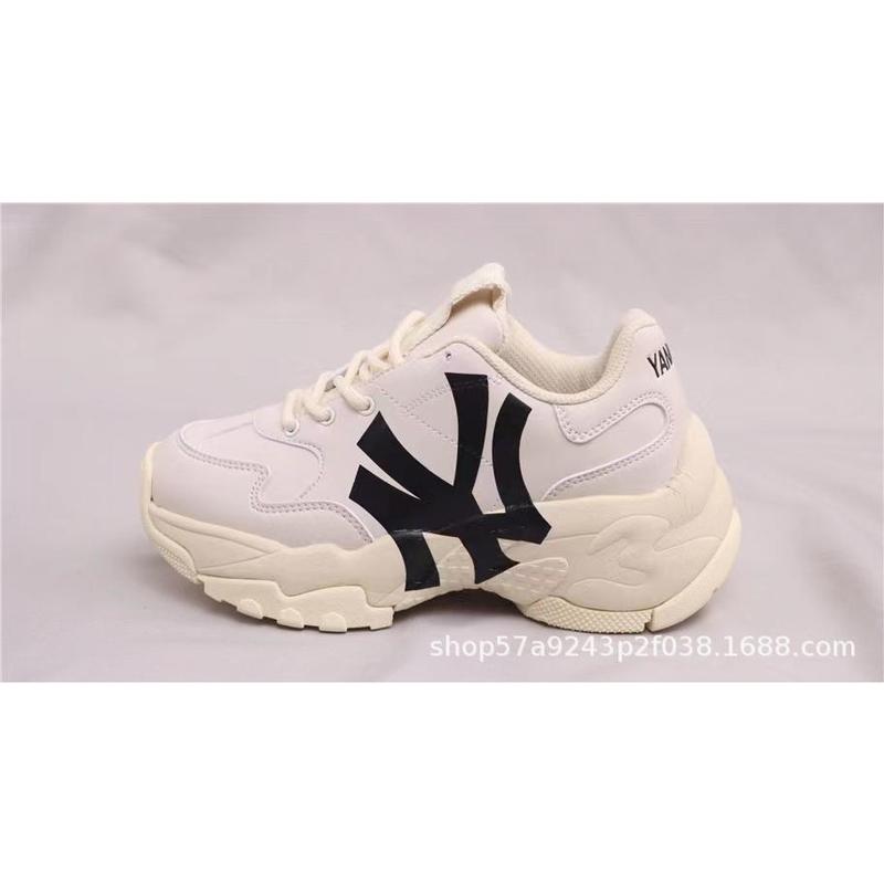 Dad Shoes MLB, Putian Nguyên Bản Thuần Khiết, Tăng Chiều Cao 6cm, Đế Dày, NY Big Logo Yankees, Giày Cao Cấp, Dễ Phối Đồ, Unisex 5