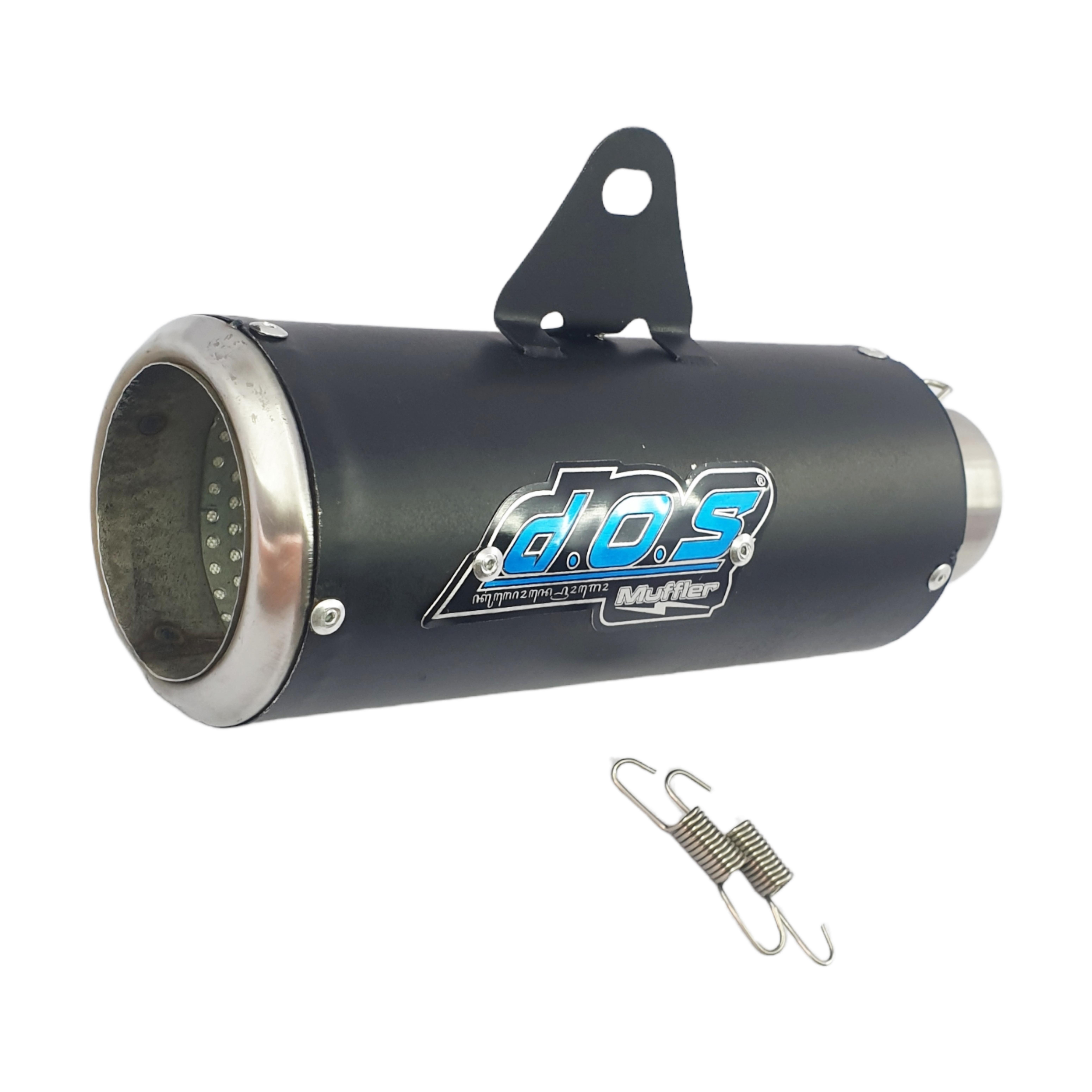 Knalpot Silencer Dos Muffler Gp1 Tiger Gl Megapro Primus Cb Herex Satria Fu Jupiter Mxking Jupiter Mx135 Vixion Cb150 Sonic150 R15 V2 V3 Cbr150 Scorpio