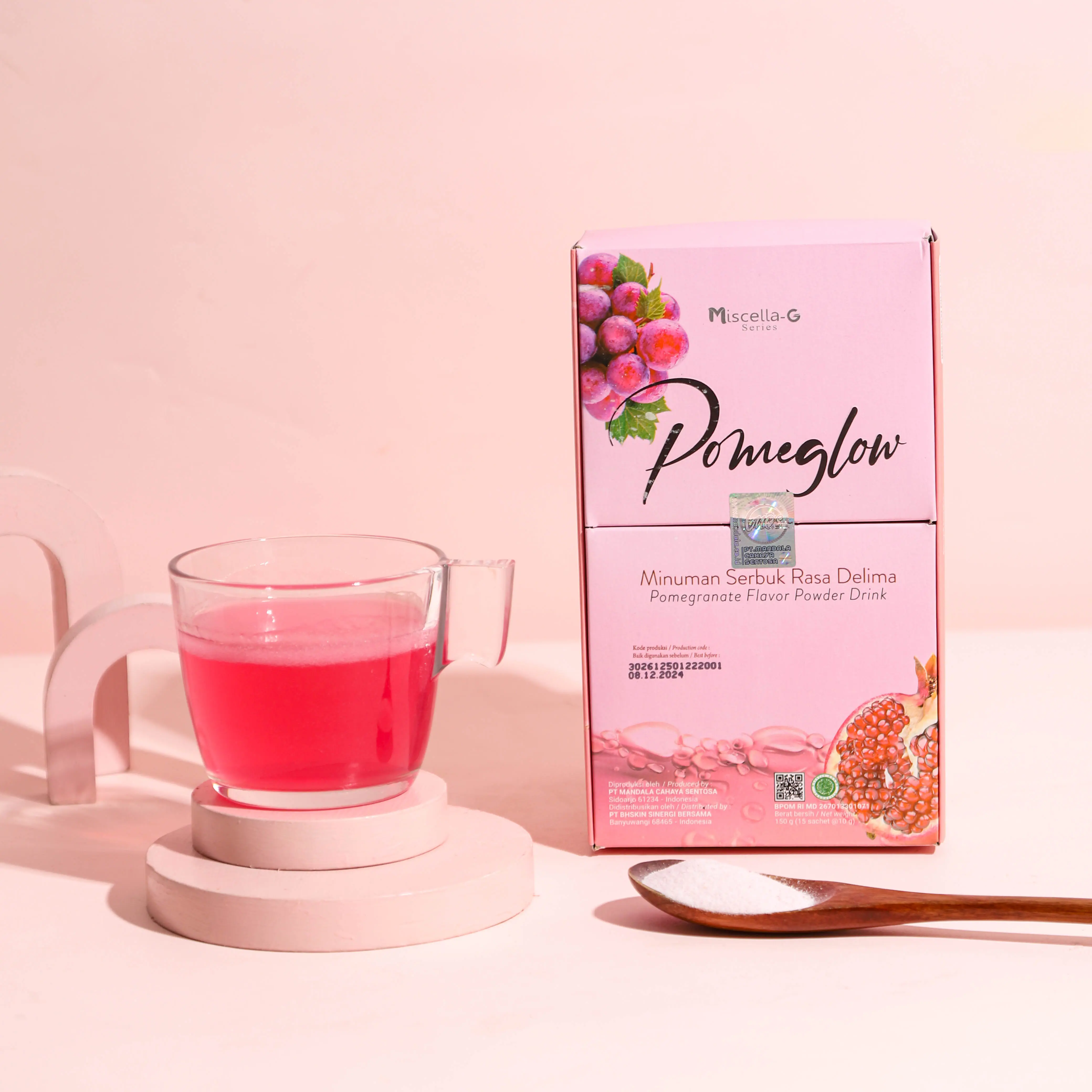 Pomeglow Kolagen ORI BPOM HALAL - 15 Sachet