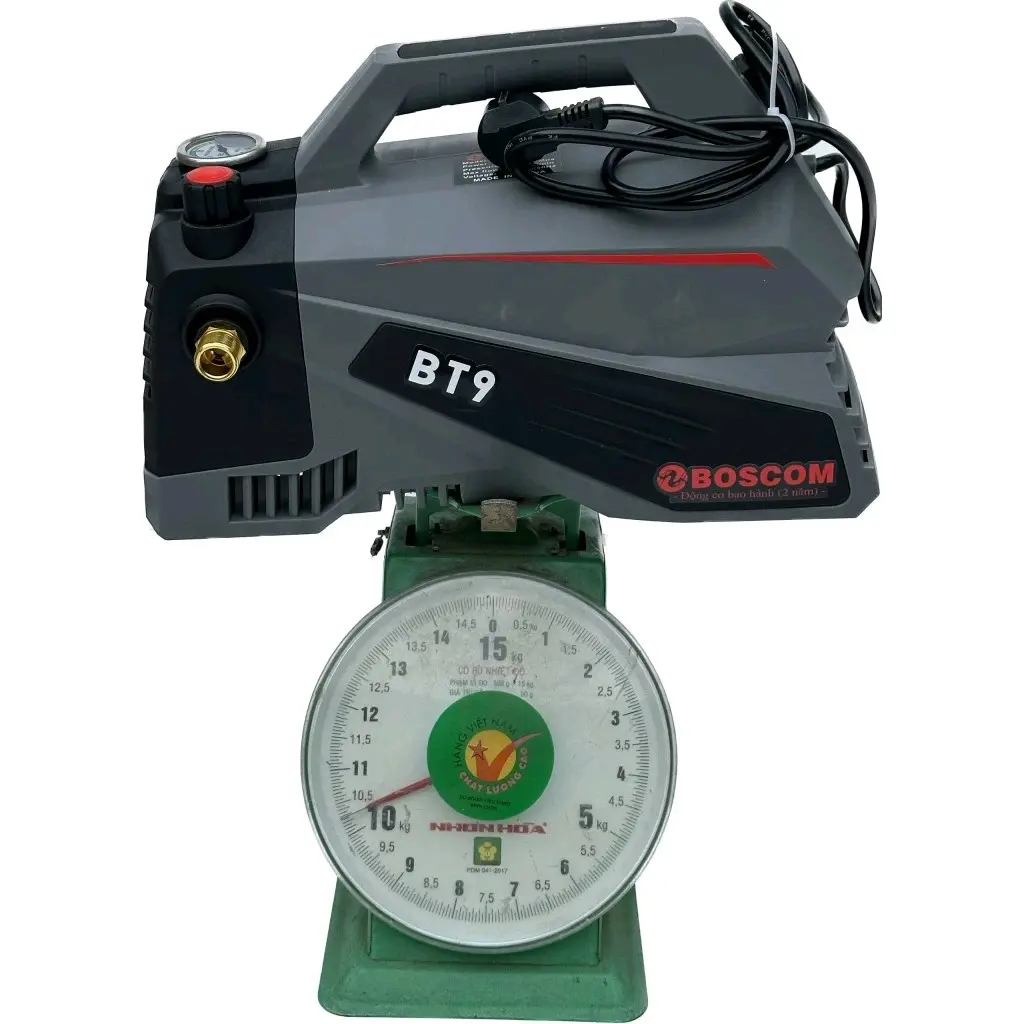 Máy rửa Xe Chỉnh Áp BOSCOM BT9 3000Wn có Chỉnh Áp