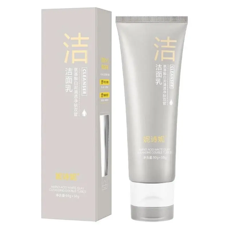 [ Mua 1 Tặng 2 ] Mua Sữa Rửa Mặt Bùn Khoáng 2 Ngăn Cao Cấp Nishini 100gr Tặng Ngay Một Tẩy Da Chết 100gr Và Một Mặt Nạ Ngủ Dưỡng Da 8
