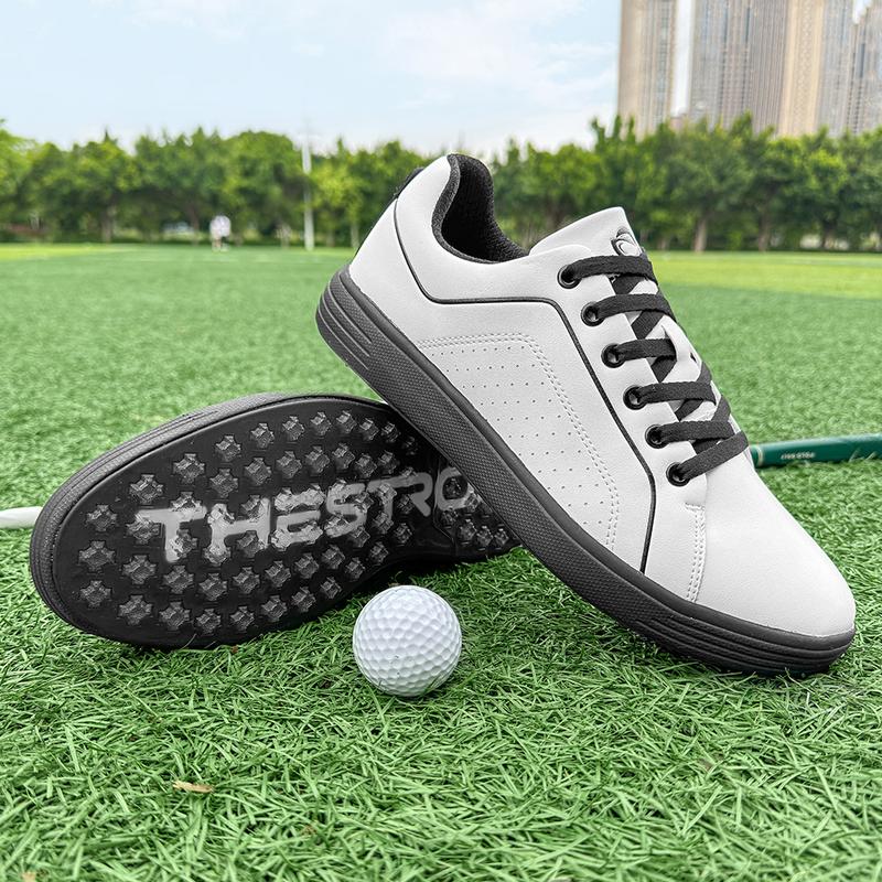 Product Introduction of Couple Golf Shoes Men 2024 Comfortable Non-slip Outdoor Golfer Training Spikeless Casual Leisure Walking Golf Sneakers 9