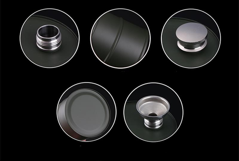 Product Introduction of Personality Stainless Steel Kettle Creative Hip Flask 3