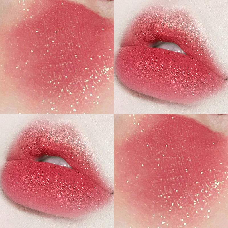 Product Introduction of Son Môi Lấp Lánh, Son Môi Nhẹ Lì Nhung, Không Phai, Đính Kim Sa, Dưỡng Ẩm, Lấp Lánh Tự Nhiên Women Cosmetic 0