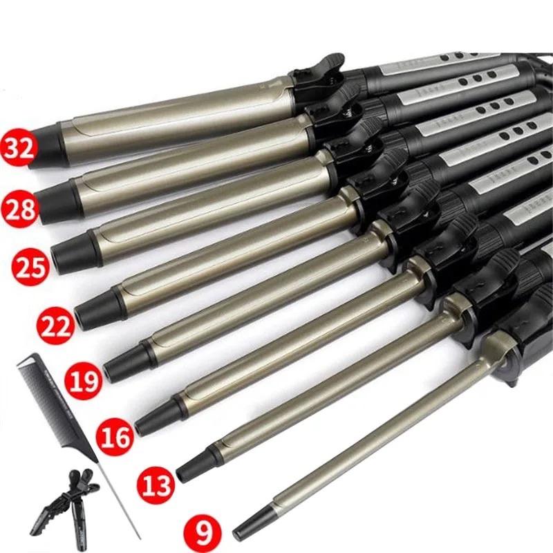 Máy uốn tóc làm xoăn xoay 360 bảo hành 12 tháng
