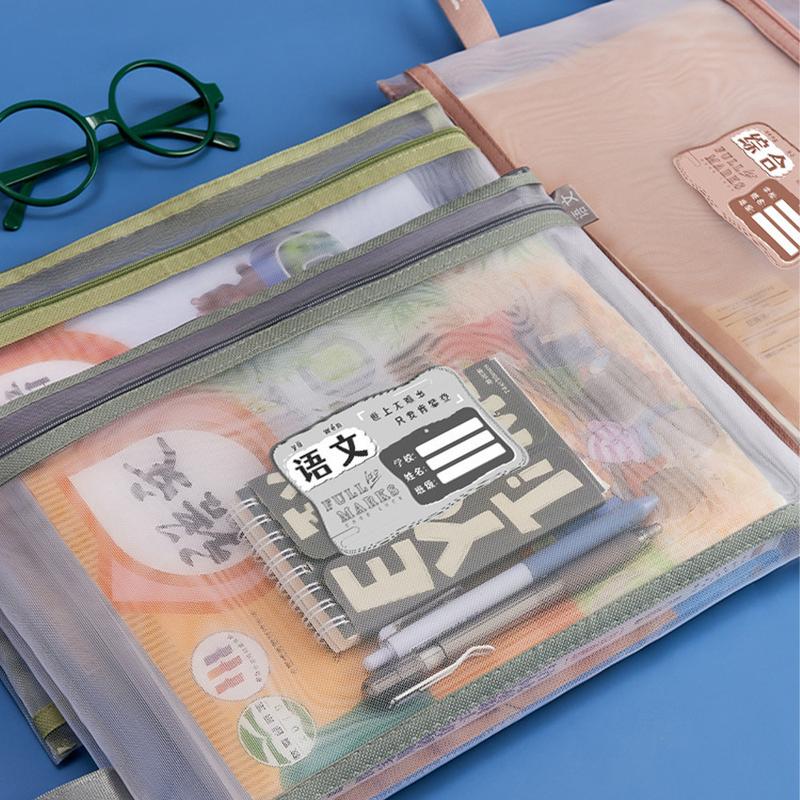 Beg Dokumen Tahan Koyak Fail Berlapis Dua A4/A5 Berzip untuk - TikTok ...