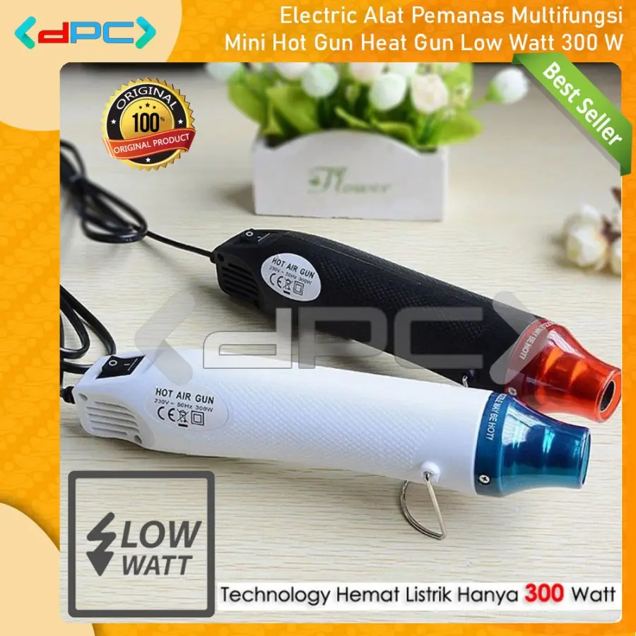 Mini Hot Gun Heat Gun Low Watt 230V 300W Electric Hot Air Gun