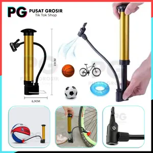Pompa Angin Mini Portable pemompa bola ban sepeda air pump balon serbaguna mudah dibawa