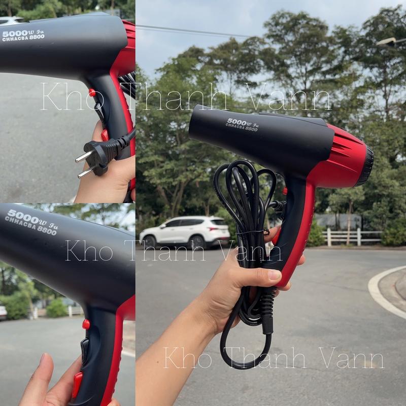 MÁY SẤY TÓC CHHACBA 8800 5000W 2 CHIỀU NÓNG LẠNH 6