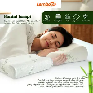 LEMBOOT  Bantal Kesehatan Tidur Contour Memory Foam Pillow