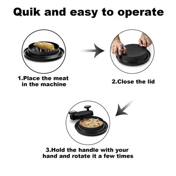 Portable Chicken Shredder 3