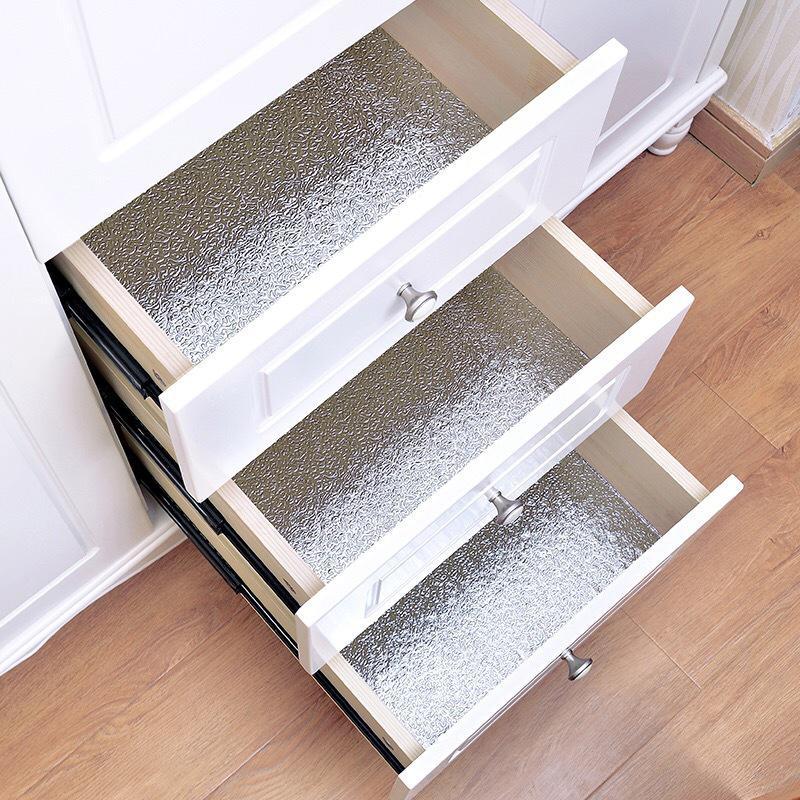Product Introduction of Miếng Dán Giấy Bạc Nhôm Chống Dầu Nhà Bếp, 40X100CM, Tường, Bàn Làm Việc, Sàn, Chống Thấm Nước, Đồ Trang Trí Đồ Nội Thất Gia Đình Tự Làm, Dụng Cụ Thiết Yếu Nhà Bếp Decor Decor Phòng Decal Đồng 44