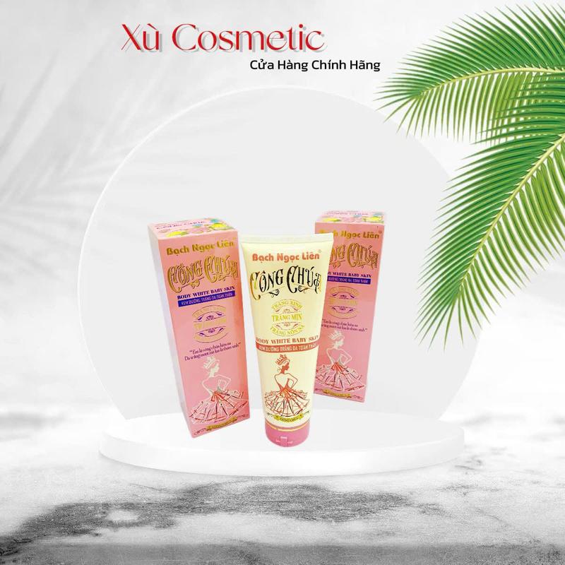 Kem Dưỡng Trắng Da Toàn Thân Bạch Ngọc Liên Công Chúa - Body White Baby Skin 250g