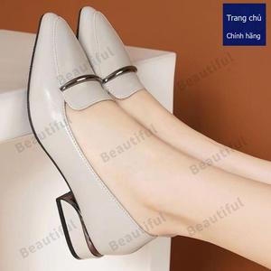 Giày Da Chuyên Nghiệp, Phong Cách Hàn Quốc, Dễ Phối Đồ, Giày Đặt Hàng Thô, Thích Hợp Cho Mùa Hè