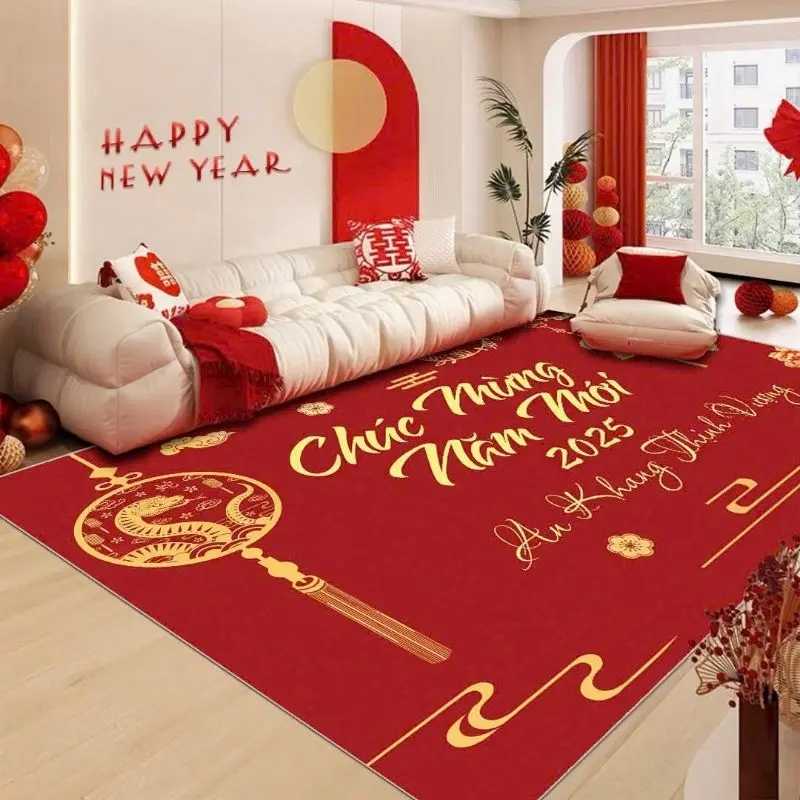 [ GIÁ HỦY DIỆT THẢM TẾT ] Thảm Trải Sàn Bali 5D ,Thảm Trang Trí Phòng Khách Đón Tết Mới Nhất 2025 kich T 1m6x2m3 +2mx3m 0