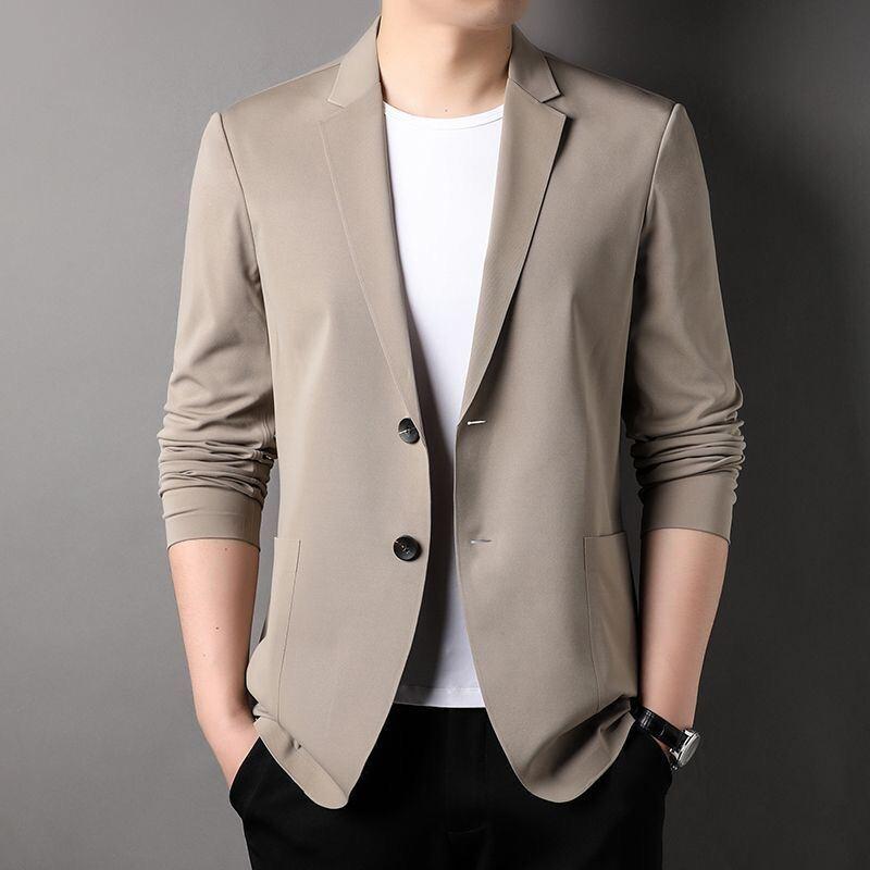 Product Introduction of Thin, loose men's suit for summer. Sun Protection Coat Ice Silk Casual Business Style Sun Protection Coat for Men 10
