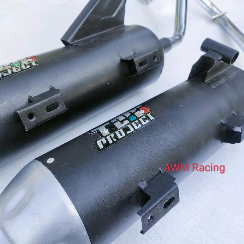 Knalpot TZM Project motor beat fi beat karbu 150 Vario 125 Vario 150 LED Scoopy Mio sporty Mio J COD 5