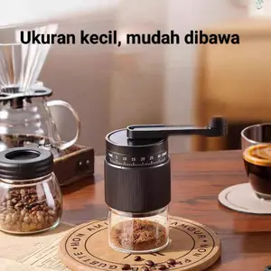 (KP-3890) Penggiling Biji Kopi Manual Portabel Manual Coffee Bean Grinder