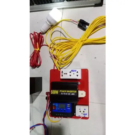 Máy phát điện năng lượng mặt trời 220v ráp sẵn Chưa bao gồm ắc quy 6
