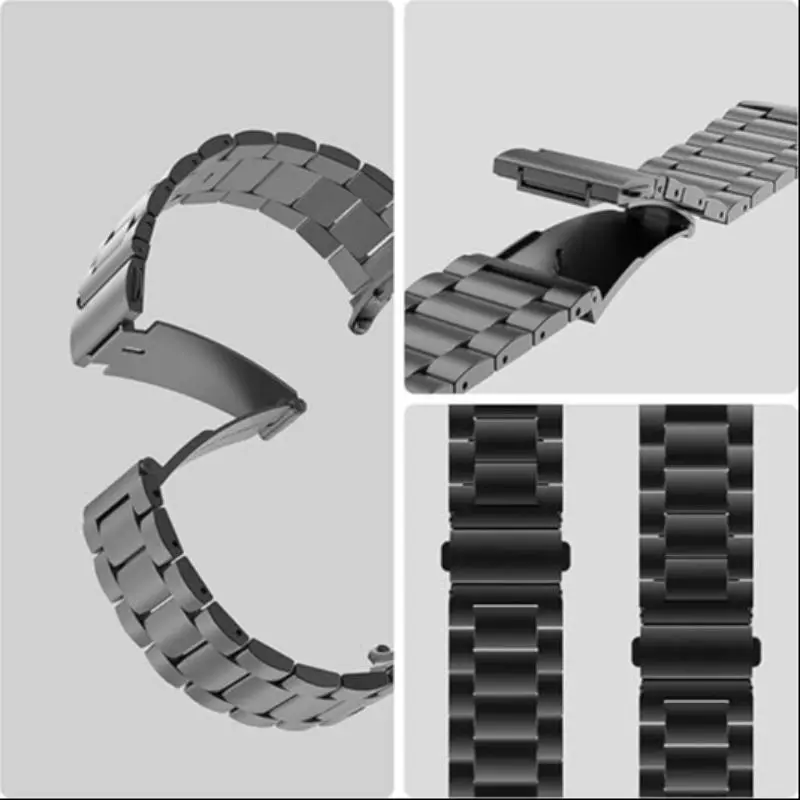 Stainless Steel Watch Band (Band Only), 1 Count Fashionable Watch Band for Samsung Galaxy Watch 7 Ultra 47mm, Durable & Adjustable Watch Accessories 6