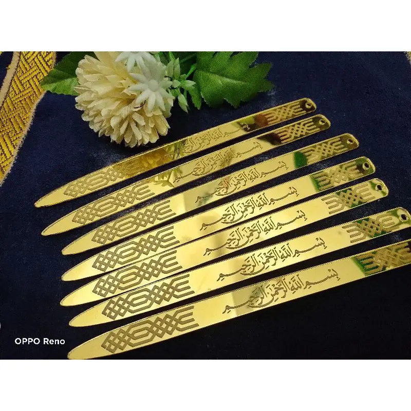 Penunjuk mengaji penanda buku penunjuk alquran penunjuk al-quran Decorations Supplies