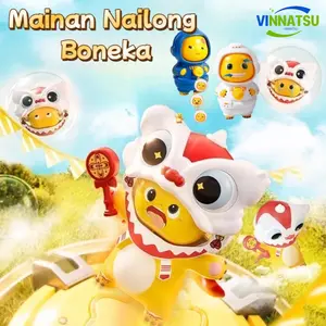 Vinnatsu Mainan Nailong Dino Kuning Bisa Berubah Wajah / Nailong Toys Face Changing Mainan Dino Kuning Hadiah Anak Plastik