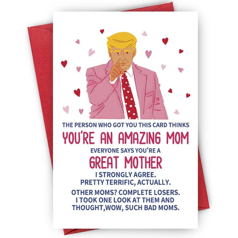 Hilarious Mom Card, Funny Mother's Day Greeting Card with Blank ...