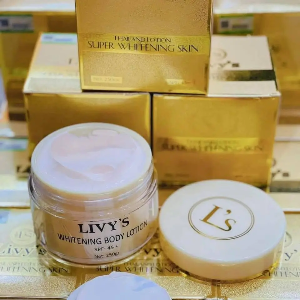 Kem Dưỡng Trắng Body Livy Thái Lan 250Gr