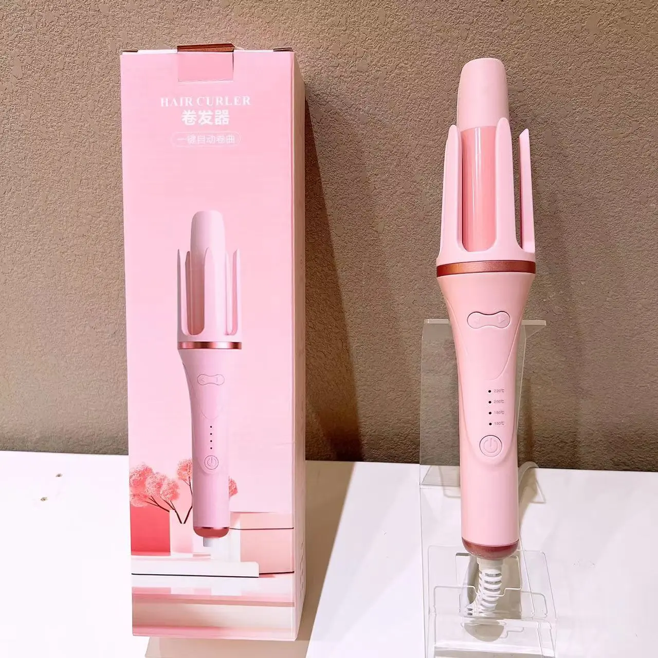 Máy uốn tóc xoăn Tự Động SIZE 32mm Top Beauty VN phủ 2 lớp ceramic bảo vệ tóc