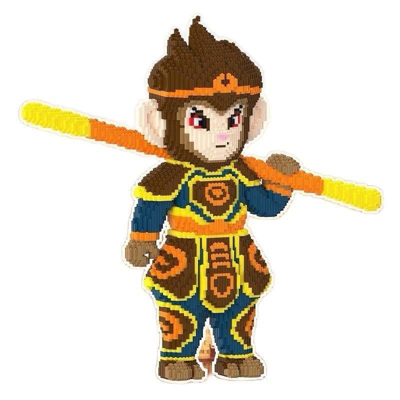 Bộ Lắp Ráp Wukong Cao 70cm Tặng Búa - Trò Chơi Lắp Ráp TNK - Mô Hình Ngộ Không Tháo Lắp Đồ Chơi Toy Xếp Hình