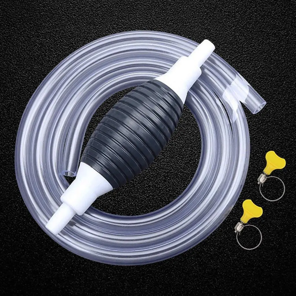 Ống Hút Xăng Dầu Chất Lỏng Bóp Tay, Dụng Cụ Bơm Hút Rượu Tiện Lợi Dây Dài 2m HH-014