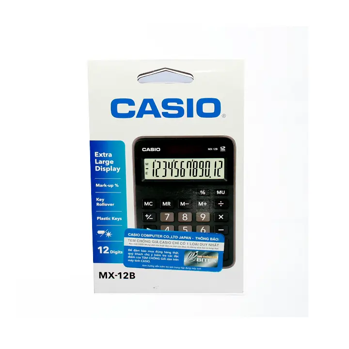 Máy tính MX-12B (MX 12B / MX12B) - N/k Bitex - B/h 07 năm 2