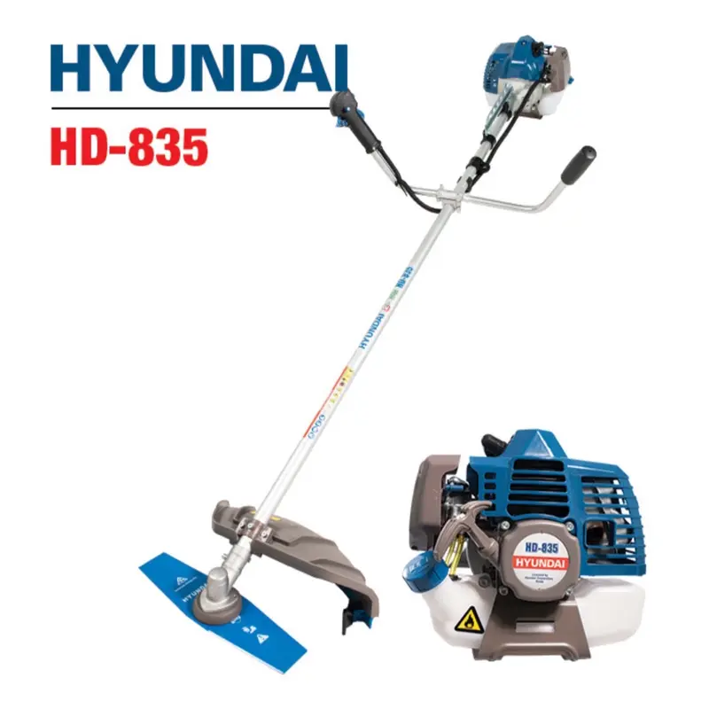 Máy cắt cỏ HYUNDAI HD-835 2 thì xăng pha nhớt picton 36li tum bố lớn 0
