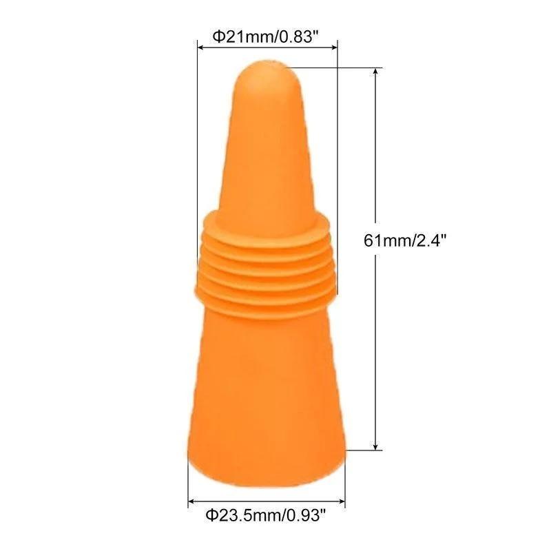 Product Introduction of 3PC Silicone Wine and Beverage Bottle Cap Set Leak Proof Champagne Bottles Sealer Stoppers Wine Cork Saver Stopper Reusable 14