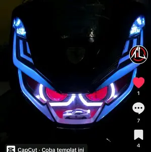 BILER FULLSET HEADLAMP PCX 160 RGB Bluetooth BILED TURBO SE