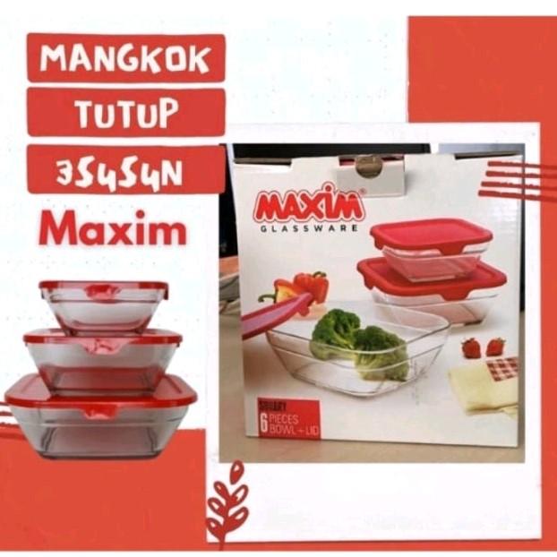 CUCI GUDANG TOPLES KACA GLASSWARE MAXIM 3 SUSUN 0