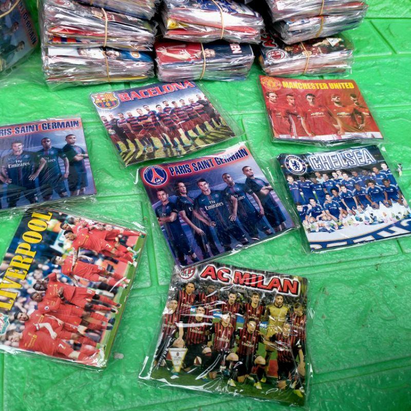 5 PCS MAINAN BOLA GEBRAK BALL KERTAS GAMBAR TEAM BOLA EDUKASI GROSIR 2