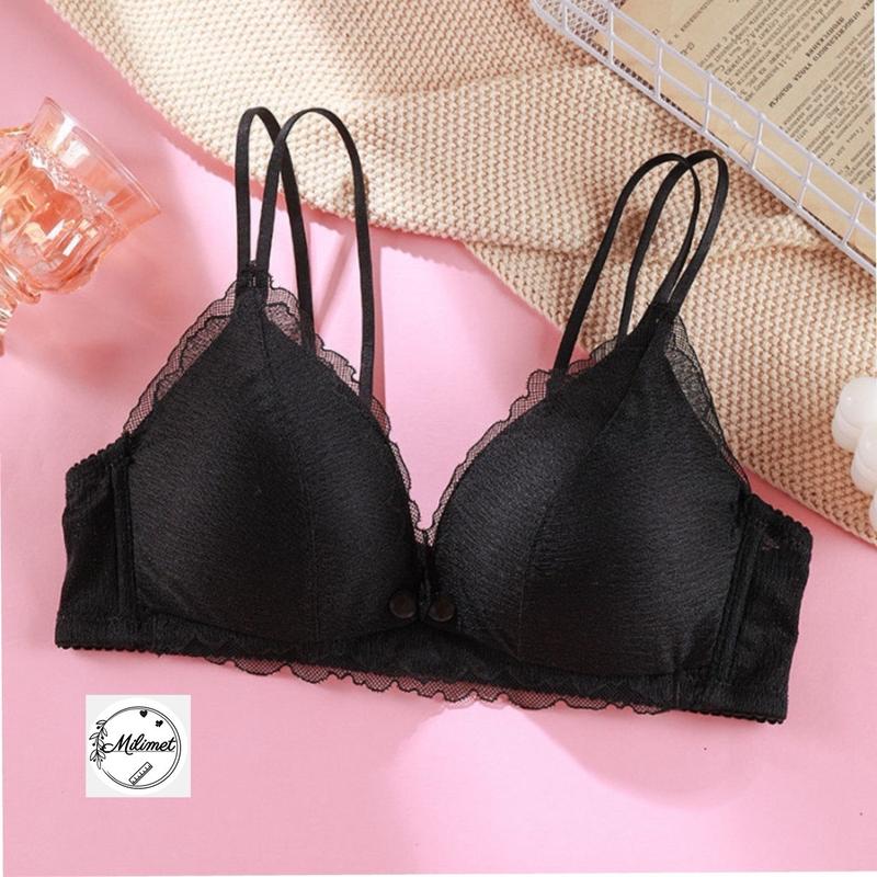 Giá Mở Bán Áo Ngực Bà Bầu và Sau Sinh Cho Con B.ú chất Ren cao cấp mềm mại không gọng Cotton dây Ultrathin Bra 2025