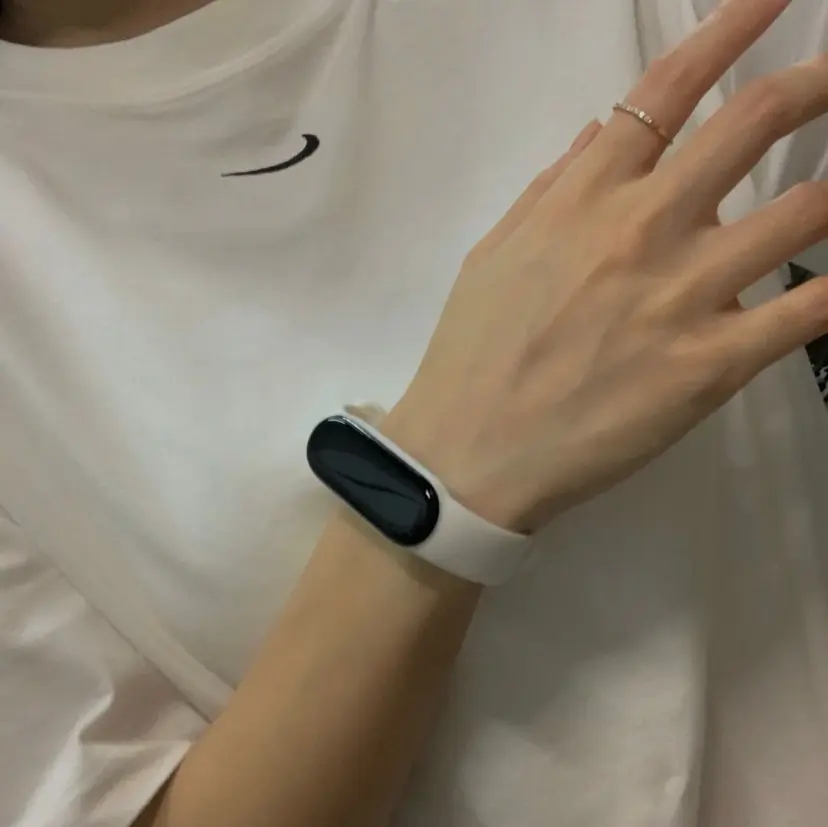 Strap Mi Band 3 4 5 6 7 Silicone Polos Replecement Rubber Tali Miband 7 6 5 4 3