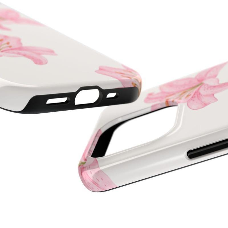 Product Introduction of Floral Pattern Phone Case, 2 in 1 Phone Protective Cover, Phone Accessories Compatible with iPhone 11 12 13 14 15 Pro Max, Flower 2