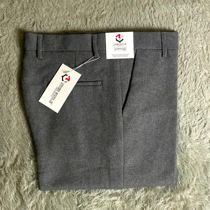 Product Introduction of CELANA SLIMFIT, CELANA KERJA, CELANA Kantor, CELANA FORMAL Pria panjang 100 CM size 27-38 Hitam 2