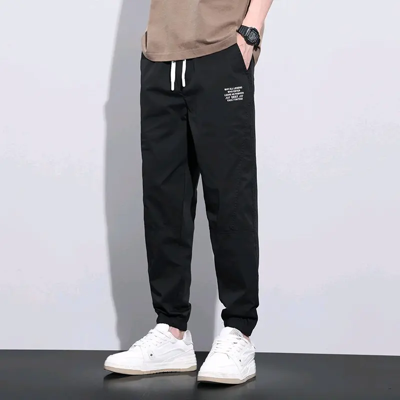 Quần kaki Nam - Nữ thể thao ,Form rộng bo chun ,quần boom  phong cách basic hàng QC Sport Tập Thể Dục 1