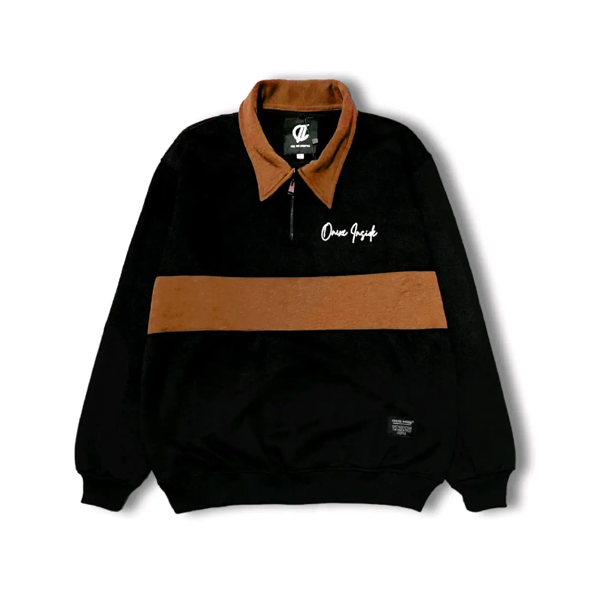 RGBY Hitam List Mustard