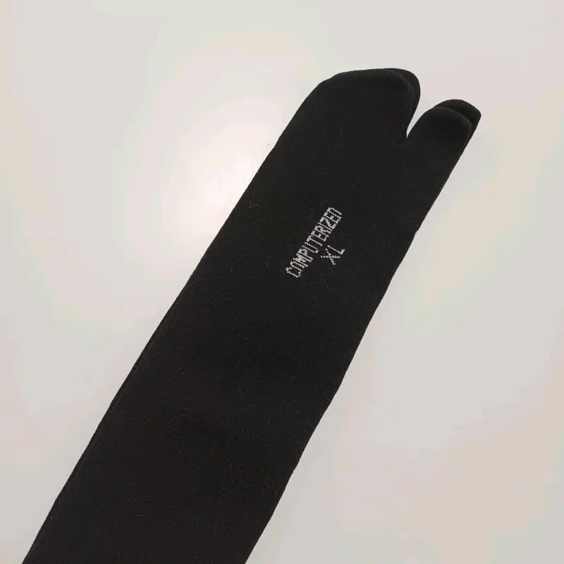 Lusinan Kaus kaki jempol polos XL EXTRA panjang selutut / Kaoskaki muslimah wanita dewasa / jempol muslimah / bahan nylon spandek /  tawaf umroh /  ibu pengajian Muslim Hitam dan banyak warna Coklat muda non Motif 4