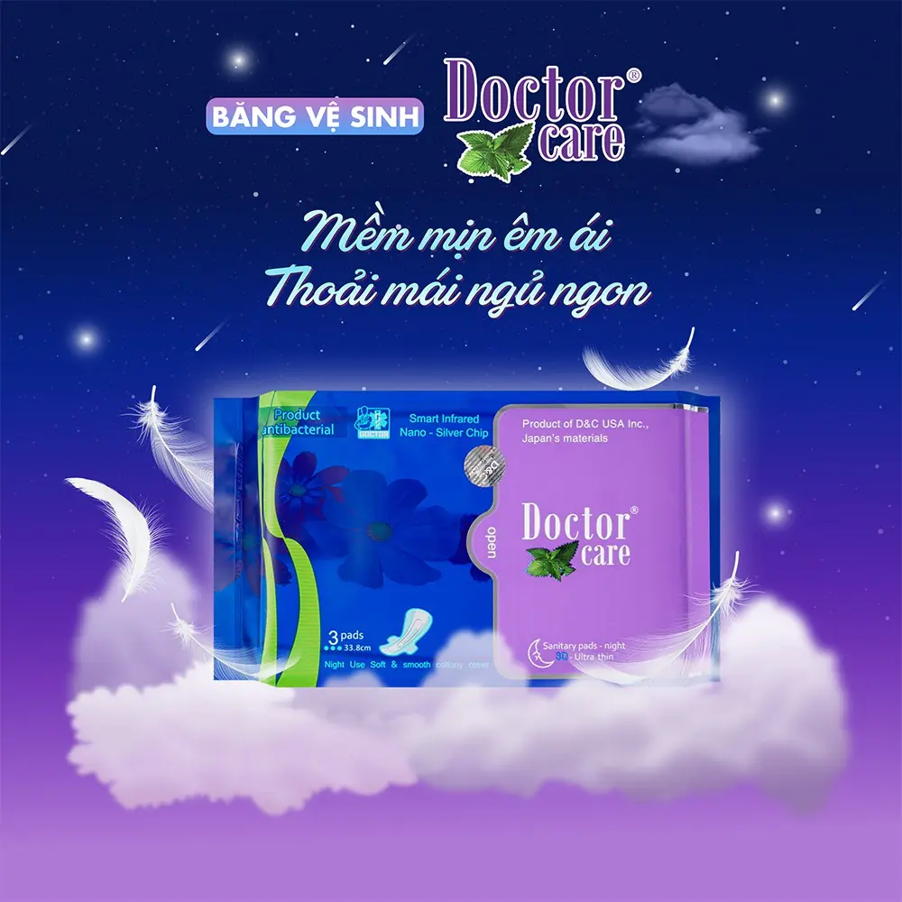 Băng Vệ Sinh Doctor Care ban đêm