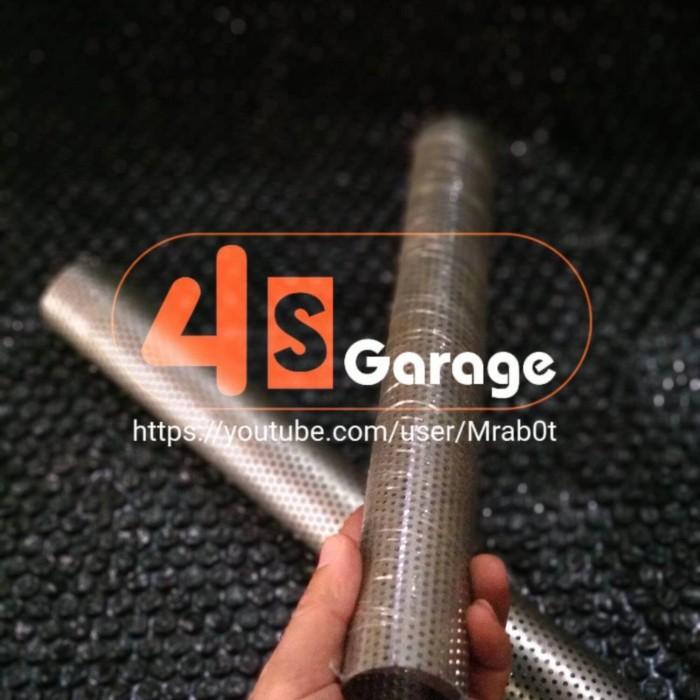 PROMO - SARINGAN KNALPOT KLX GP7 INLET 35MM PIPA PEREDAM SUARA KNALPOT RACING 3